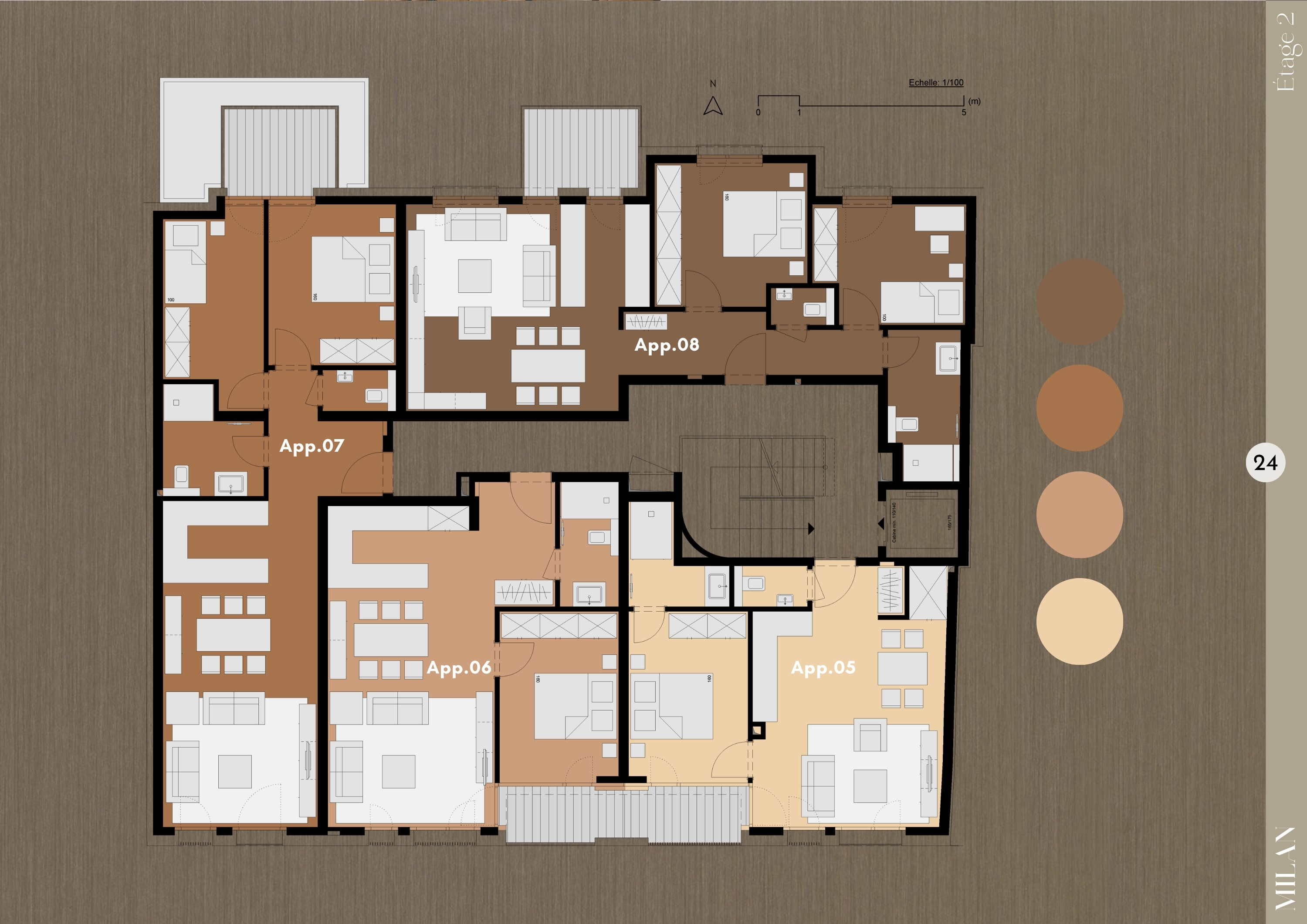 Appartement 6 (2e étage) - Vente - LA-Immo