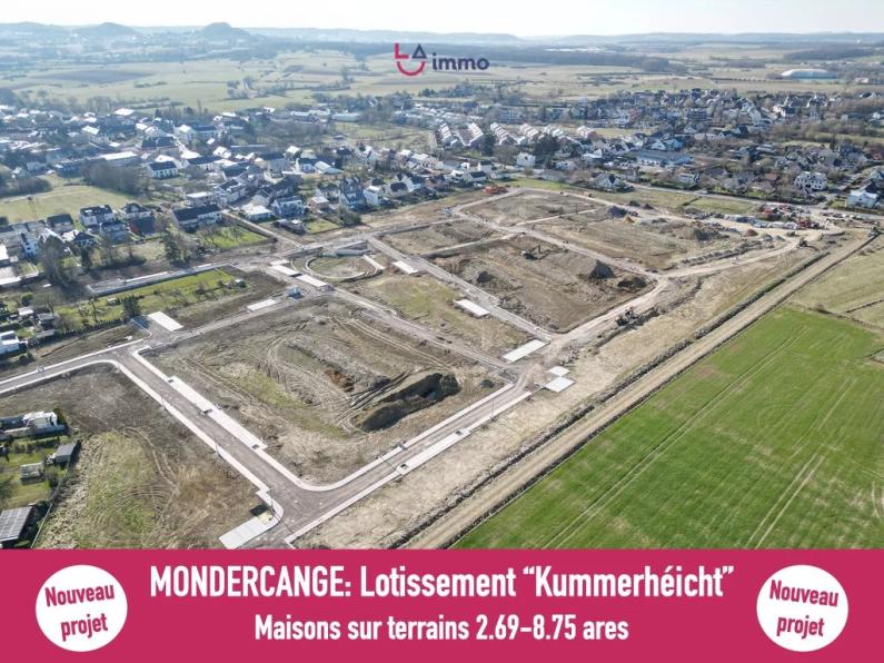 New "Kummerhéischt" housing estate in Mondercange - Image #1 New "Kummerhéischt" housing estate in Mondercange - Image #1
