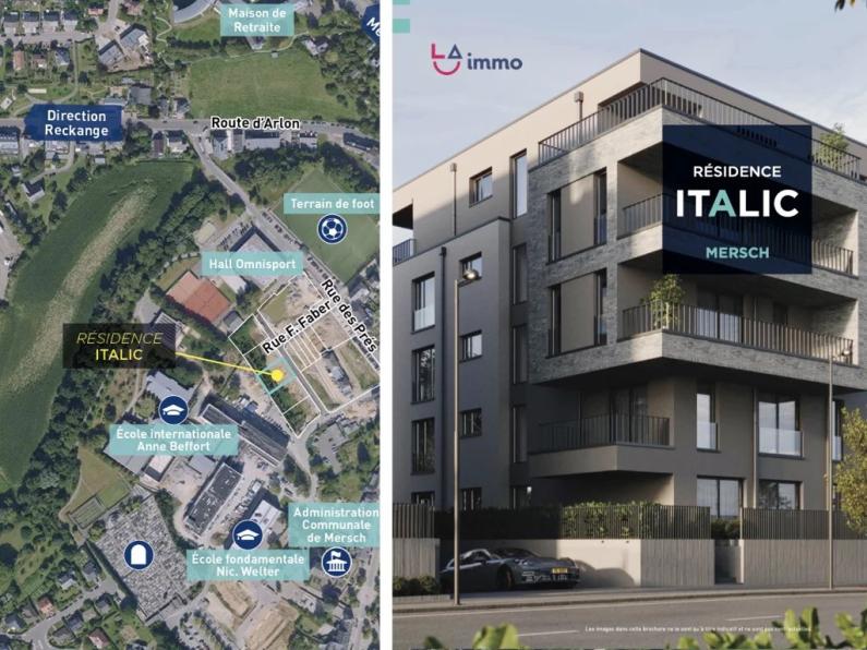 Real Estate Building "ITALIC" in Mersch - Image #2 Real Estate Building "ITALIC" in Mersch - Image #2