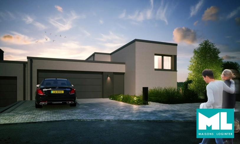 Semi-detached house with garage - lot 16 "Cité Grand-Duc Jean" in Hautcharage - Image #5 Semi-detached house with garage - lot 16 "Cité Grand-Duc Jean" in Hautcharage - Image #5