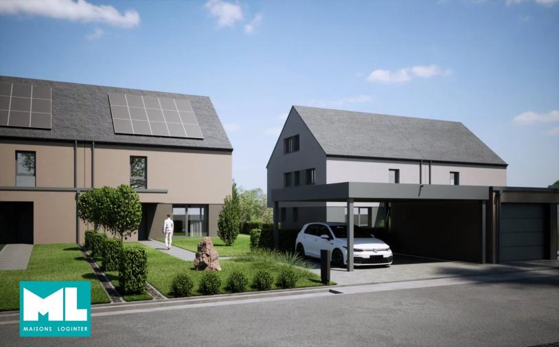 Lot 10.14 - SINGLE-FAMILY HOUSE WITH CARPORT "In der mittelsten Gewan" in Erpeldange - Image #4 Lot 10.14 - SINGLE-FAMILY HOUSE WITH CARPORT "In der mittelsten Gewan" in Erpeldange - Image #4