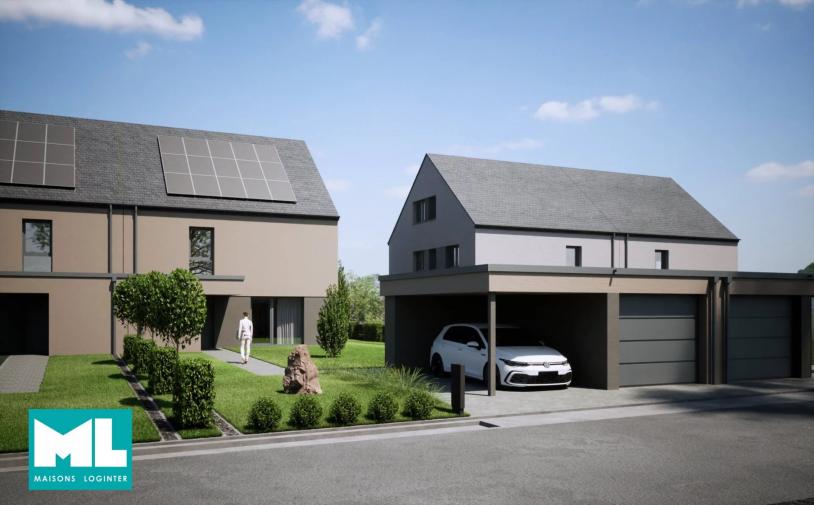 Lot 10.14 - SINGLE-FAMILY HOUSE WITH CARPORT "In der mittelsten Gewan" in Erpeldange - Image #5 Lot 10.14 - SINGLE-FAMILY HOUSE WITH CARPORT "In der mittelsten Gewan" in Erpeldange - Image #5