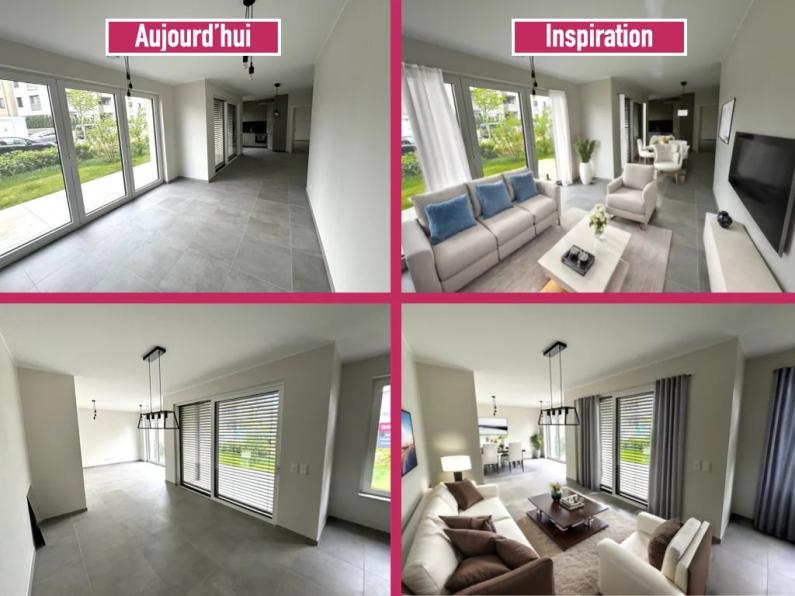 Construction 2022:  Appartement 1 Chambre à Coucher avec terrasse à Cessange - Image #2 Construction 2022:  Appartement 1 Chambre à Coucher avec terrasse à Cessange - Image #2