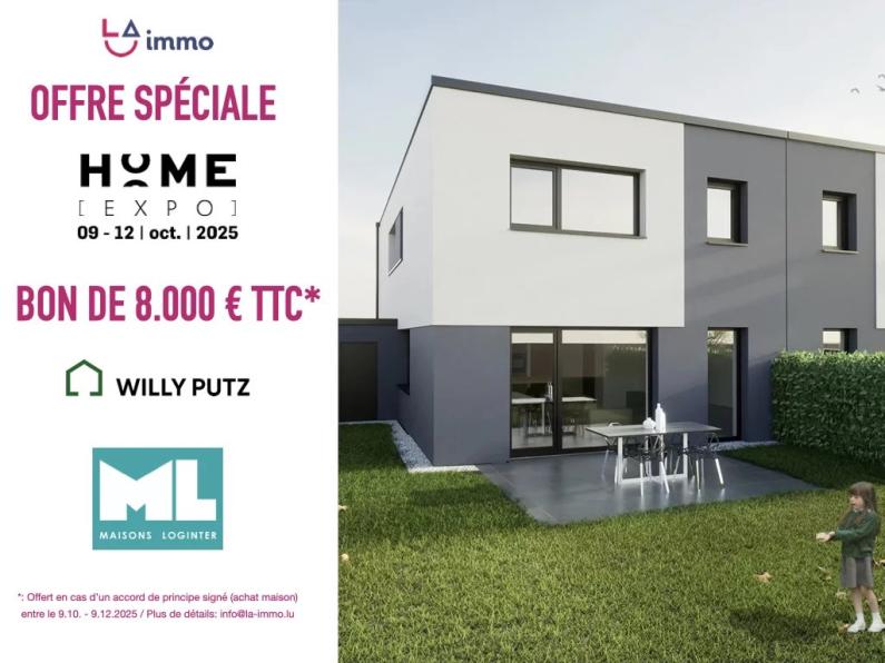 Semi-detached house - lot 23  "Cité Grand-Duc Jean" in Hautcharage - Image #1