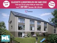 Nouveau Lotissement avec 4 maisons bi-familiales sises à Blaschette - Image #1 Nouveau Lotissement avec 4 maisons bi-familiales sises à Blaschette - Image #1