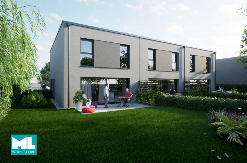 3-bedroom single-family strip home Lot 07in Filsdorf - Image #1