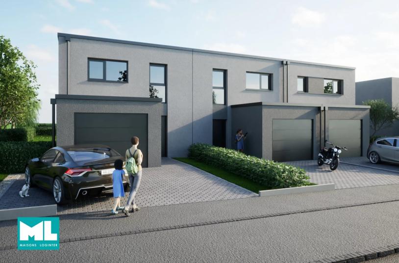Maison unifamiliale en bande  3 chambres Lot 08 à Filsdorf - Image #1