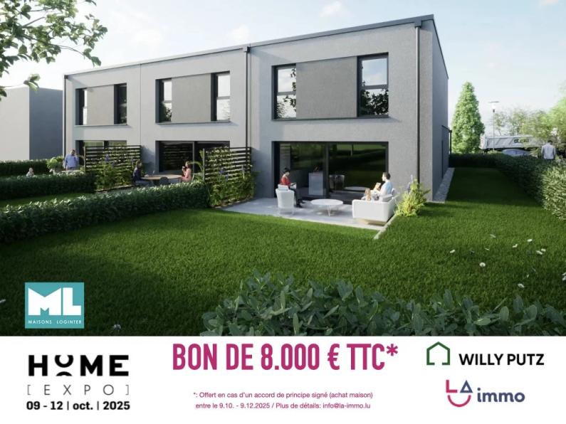 3-bedroom single-family strip home Lot 08 in Filsdorf - Image #1