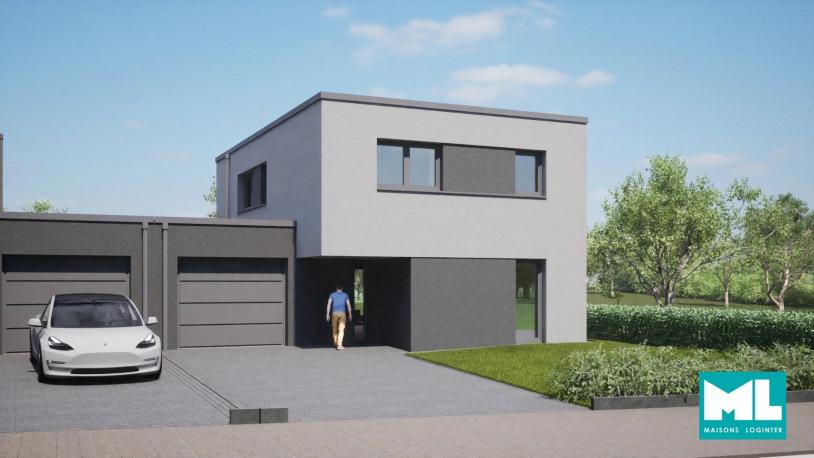 Maison unifamiliale jumelée par le garage 3 chambres Lot 09 à Filsdorf - Image #1