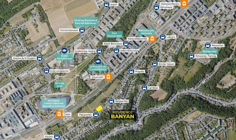 New residence BANYAN in Weimershof/Kirchberg - Image #4 New residence BANYAN in Weimershof/Kirchberg - Image #4