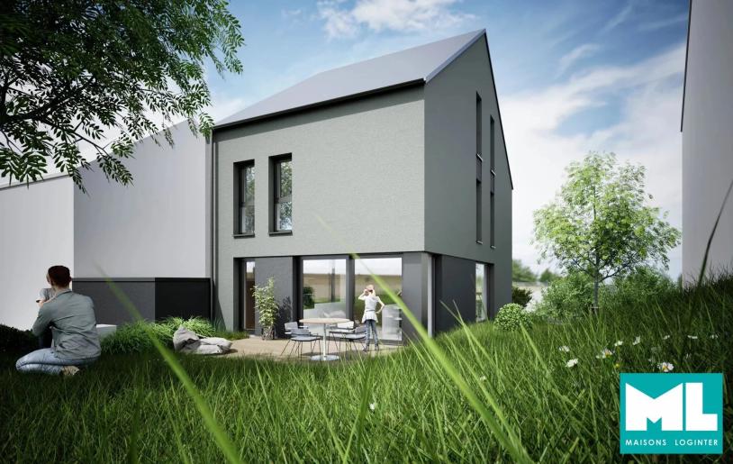 Semi-detached house with garage, lot no. 06 - Image #3 Semi-detached house with garage, lot no. 06 - Image #3