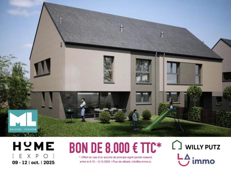 Lot 10.14 - SINGLE-FAMILY HOUSE WHIT GARAGE "In der mittelsten Gewan" in Erpeldange - Image #1