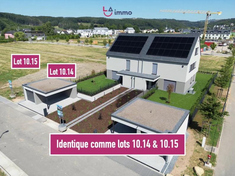 Lot 10.15 - SINGLE-FAMILY HOUSE WHIT GARAGE "In der mittelsten Gewan" in Erpeldange - Image #3 Lot 10.15 - SINGLE-FAMILY HOUSE WHIT GARAGE "In der mittelsten Gewan" in Erpeldange - Image #3