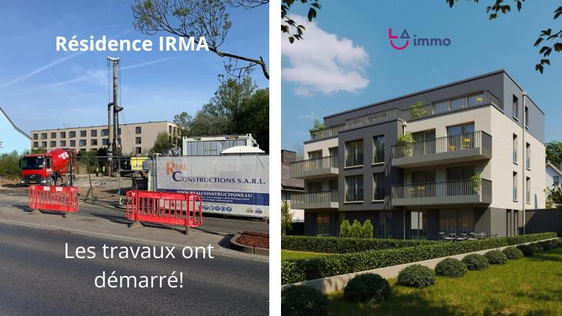 Appartement 2 Chambres au 2ème Étage de la Résidence IRMA, Bascharage - Image #1 Appartement 2 Chambres au 2ème Étage de la Résidence IRMA, Bascharage - Image #1