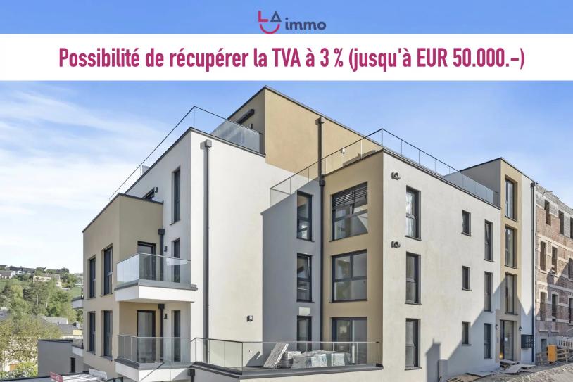 À vendre – Appartement 1 chambre neuf avec vue dégagée – Wiltz - Image #1