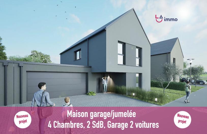 Semi-detached house with garage, Lot No. 22 in Sprinkange - Image #5 Semi-detached house with garage, Lot No. 22 in Sprinkange - Image #5