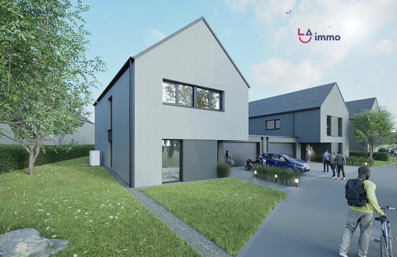 Maison unifamiliale jumelée / garage lot nr. 22 à Sprinkange - Image #4