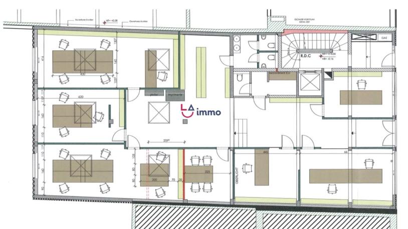 Bureaux spacieux en plein centre de Mersch - Image #3 Bureaux spacieux en plein centre de Mersch - Image #3