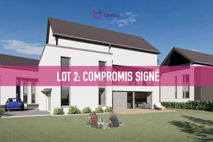 Maison (Lot 3) libre 4 côtés à Pissange - Image #4 Maison (Lot 3) libre 4 côtés à Pissange - Image #4