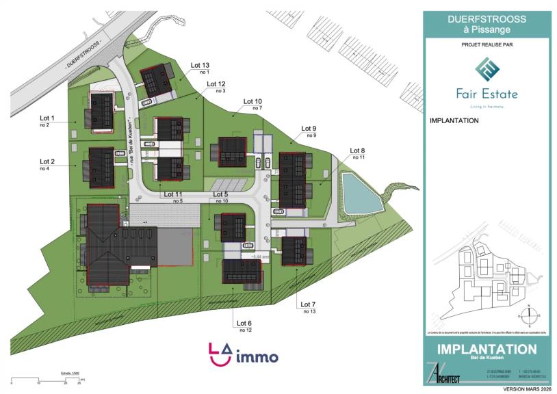 New housing project in Pissange (Lot 10) - Image #1