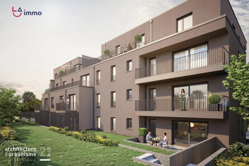 Neues Projekt - 1-Zimmer Wohnung - Luxembourg-Hollerich - LOS 1-10 - Bild #4